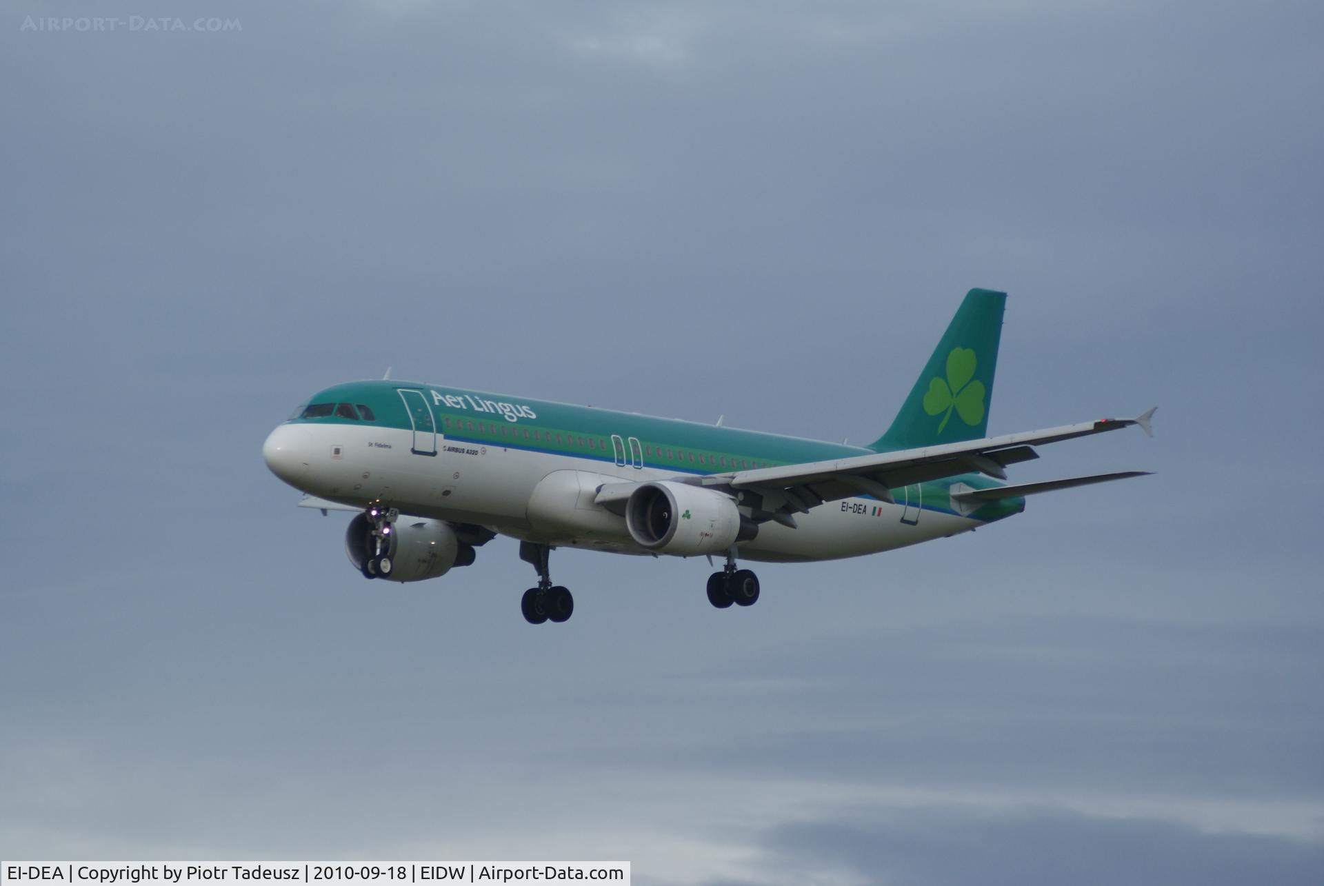 EI-DEA, 2004 Airbus A320-214 C/N 2191, Dublin