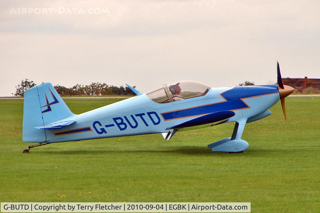 G-BUTD, 1993 Vans RV-6 C/N PFA 181-12152, 1993 Reddish N VANS RV-6, c/n: PFA 181-12152 at 2010 LAA National Rally