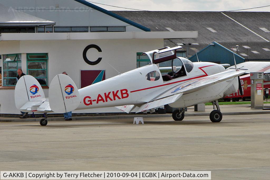 G-AKKB, 1947 Miles M-65 Gemini 1A C/N 6537, 1947 Miles Aircraft Ltd MILES M65 GEMINI 1A, c/n: 6537 at 2010 LAA National Rally