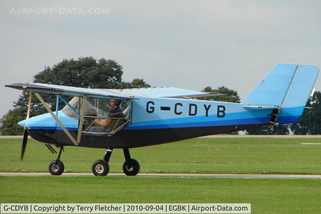 G-CDYB, 2006 Rans S-6ES Coyote II C/N PFA 204-14416, Microlight at Sywell 2010 LAA National Rally