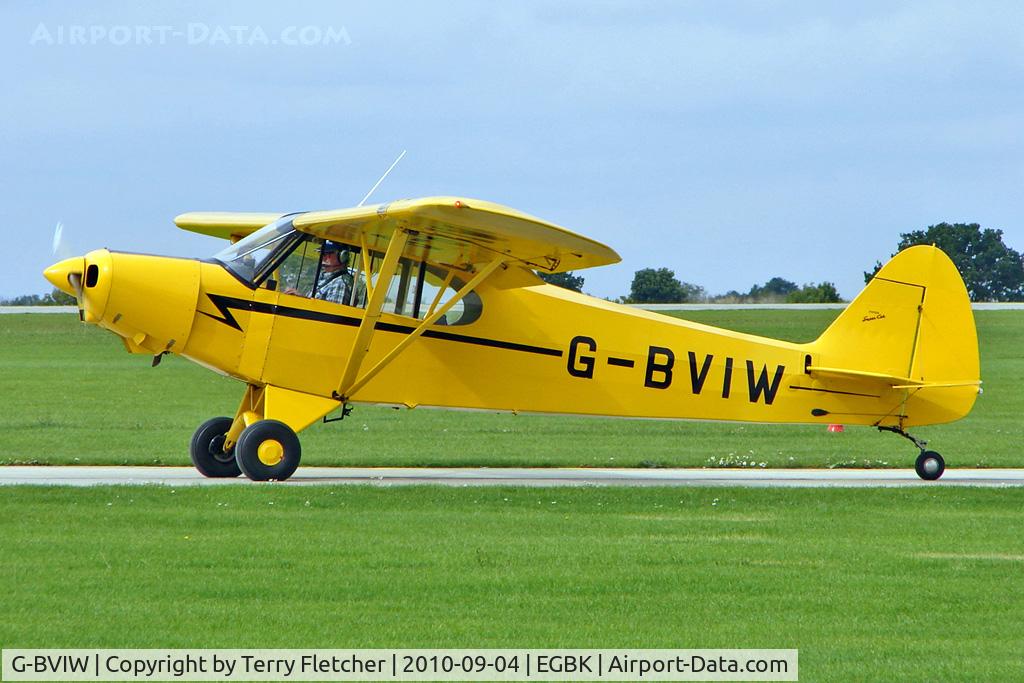 G-BVIW, 1965 Piper PA-18-150 Super Cub C/N 18-8277, 1965 Piper PIPER PA-18-150, c/n: 18-8277 at 2010 LAA National Rally