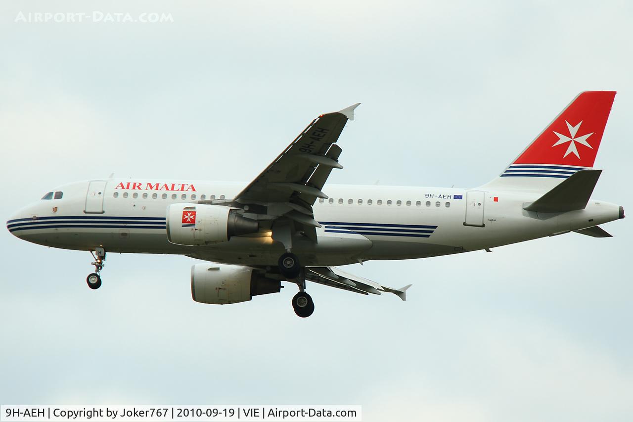 9H-AEH, 2004 Airbus A319-111 C/N 2122, Air Malta