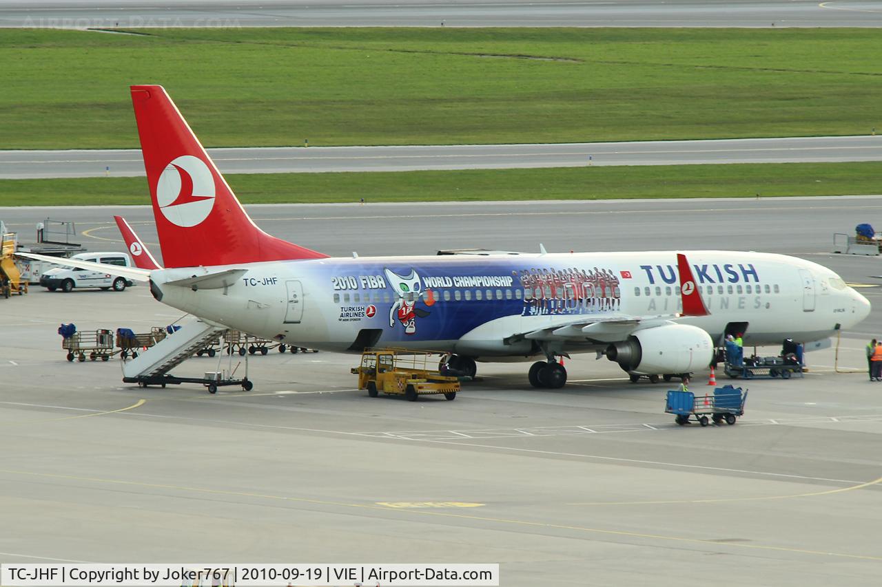 TC-JHF, 2008 Boeing 737-8F2 C/N 35745, Turkish Airlines