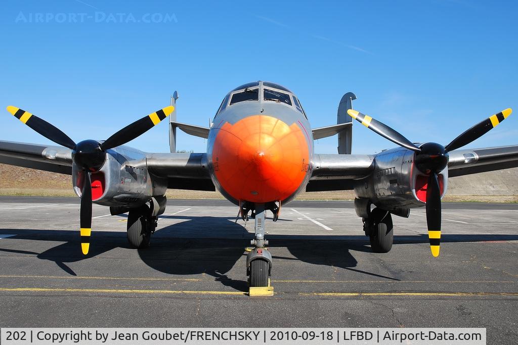 202, Dassault MD-312 Flamant C/N 202, Dassault Flamant
MD.312 n° 202
Conservatoire de l'Air et de l'Espace de Mérignac