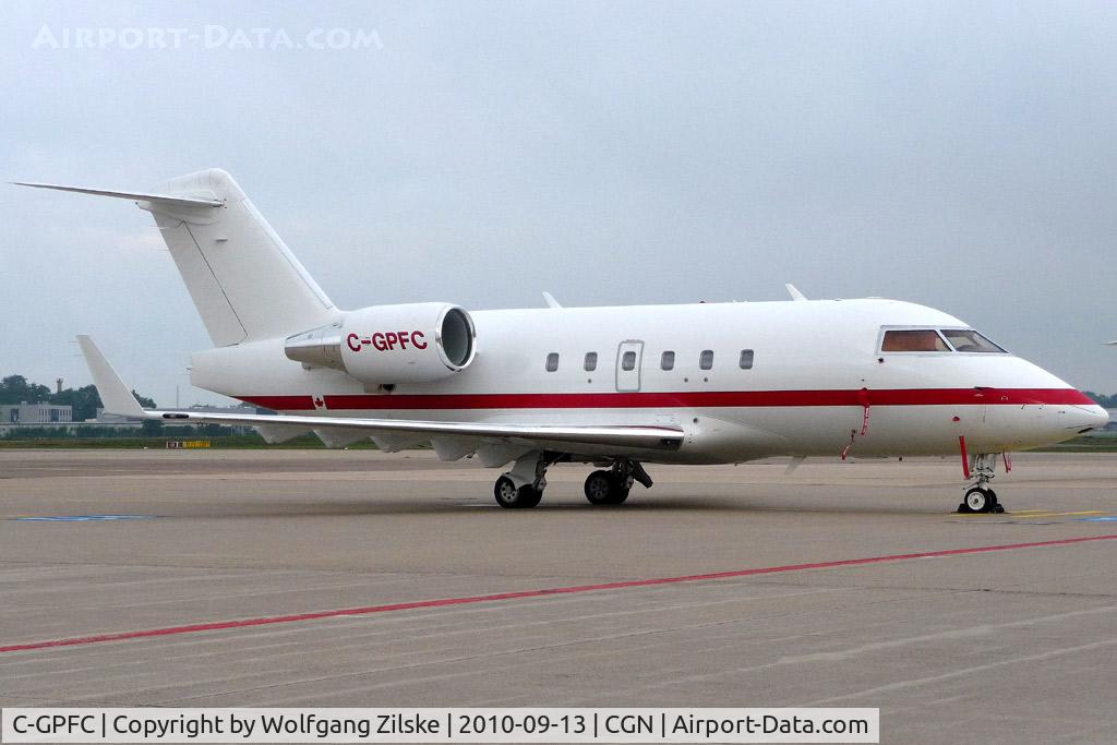 C-GPFC, 1996 Canadair Challenger 604 (CL-600-2B16) C/N 5310, visitor