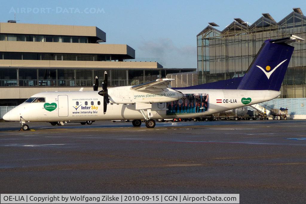 OE-LIA, 1997 De Havilland Canada DHC-8-314 Dash 8 C/N 505, visitor