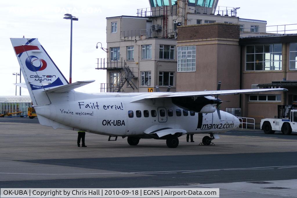 OK-UBA, 1989 Let L-410UVP-E3 Turbolet C/N 892319, Manx2