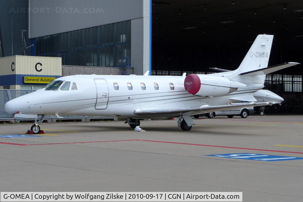 G-OMEA, 2006 Cessna 560XL Citation XLS C/N 560-5610, visitor