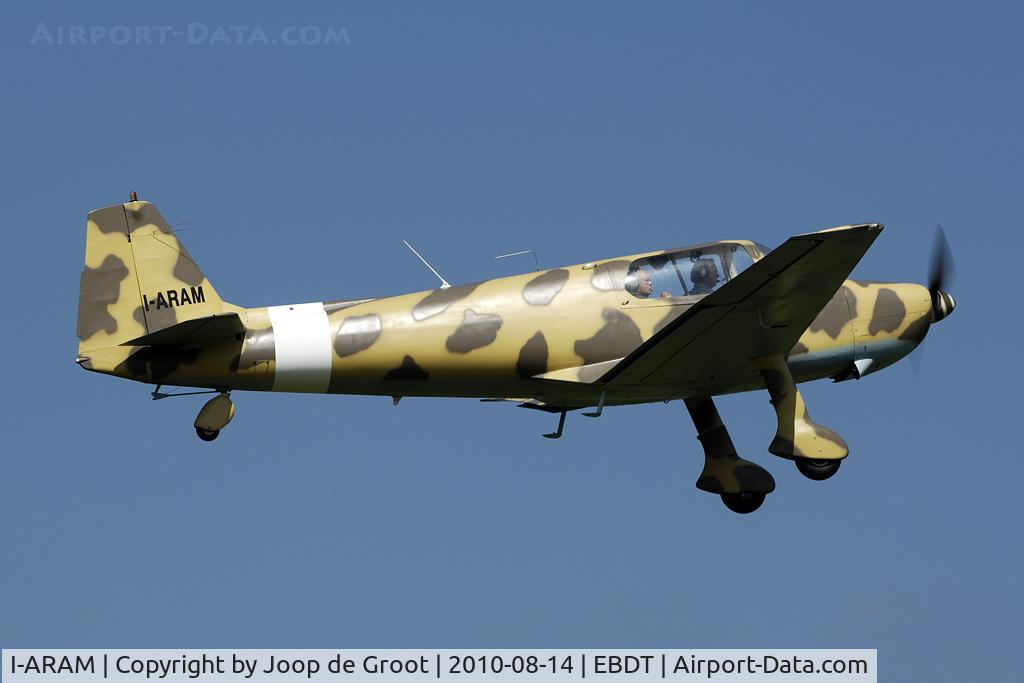 I-ARAM, 1963 Bolkow Bo-207 C/N 243, although no wartime history I-ARAM sports Italian WW2 colors.