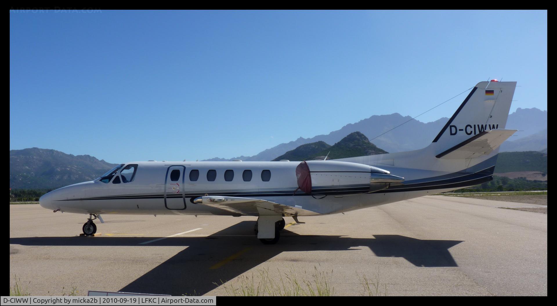 D-CIWW, 1999 Cessna 550 Citation Bravo C/N 550-0871, Parked