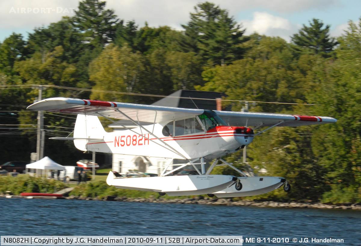 N8082H, 1979 Piper PA-28-161 C/N 28-8016059, Cub Special PA-11 on splash down
