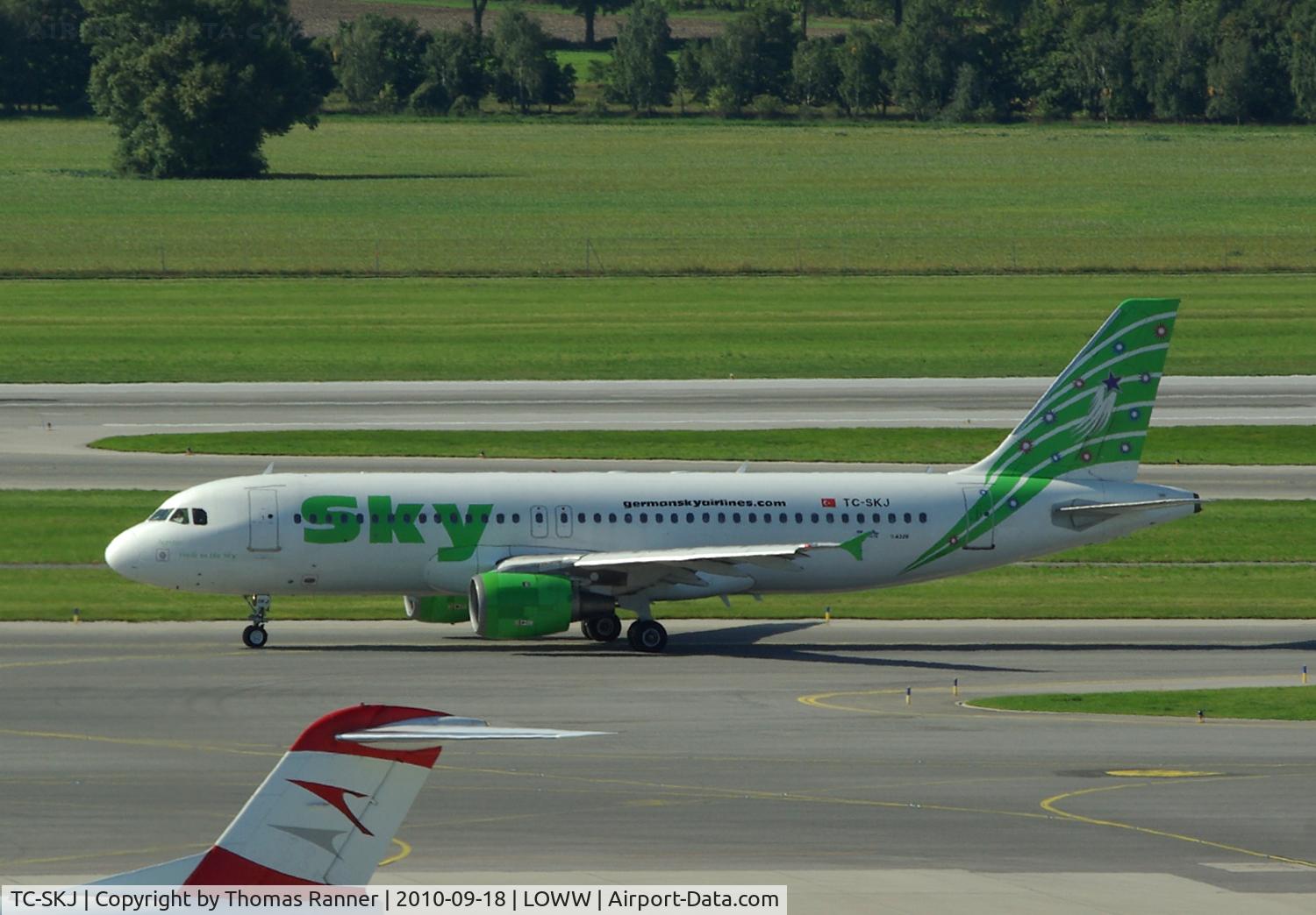 TC-SKJ, 1990 Airbus A320-211 C/N 138, Sky Airlines Airbus A320