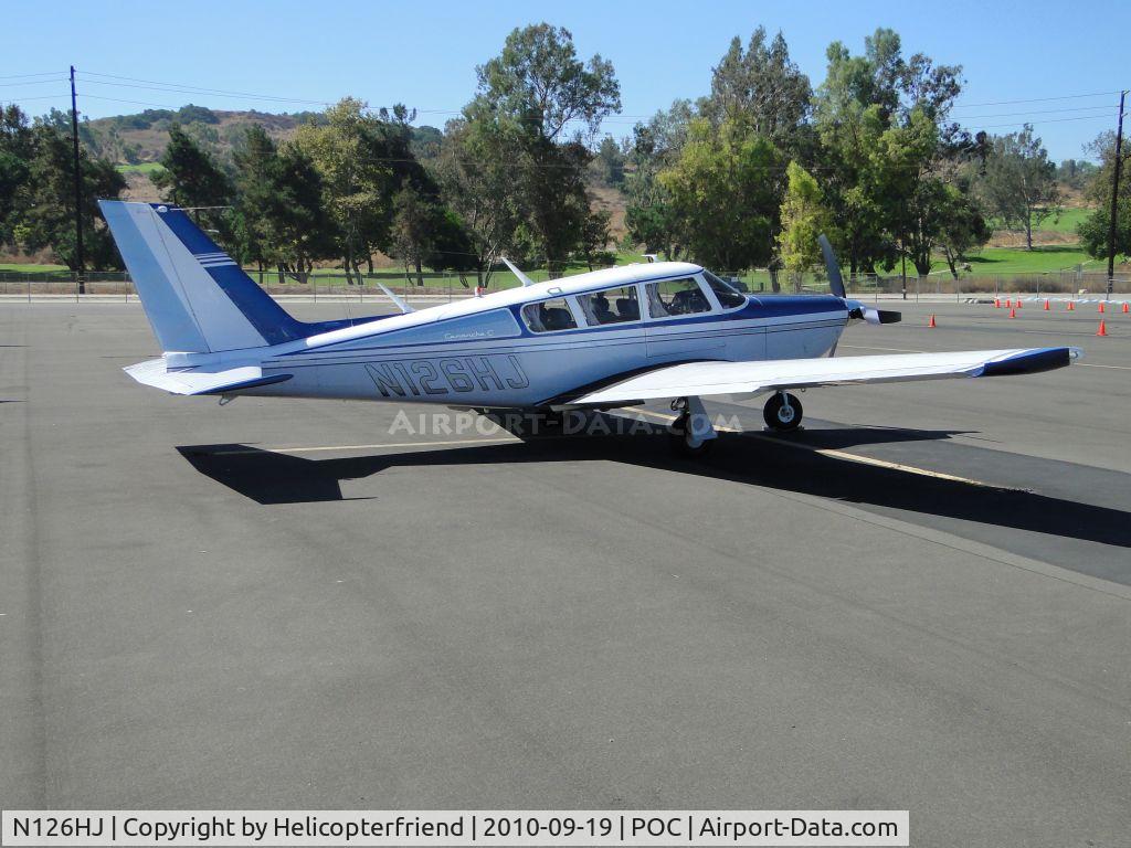N126HJ, 1969 Piper PA-24-260TC Comanche Turbo C C/N 24-4878, Parked for display