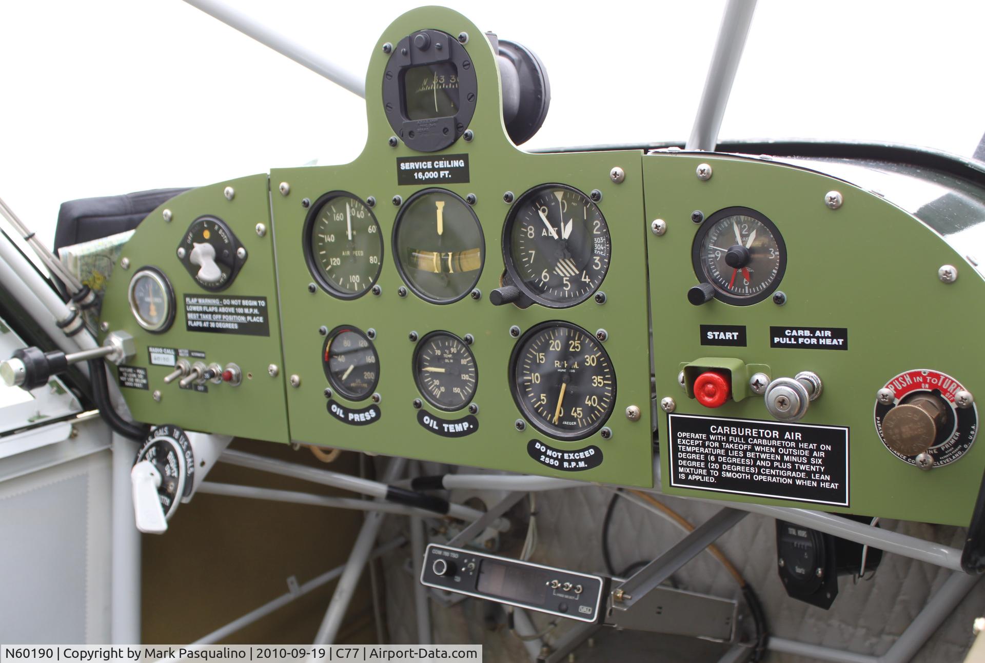 N60190, 1945 Stinson L-5 Sentinel C/N 76-91, Stinson L-5
