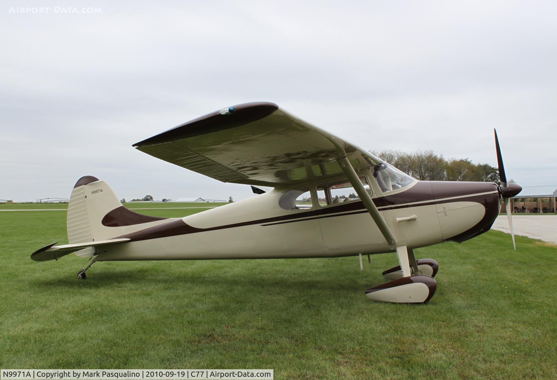 N9971A, 1950 Cessna 170A C/N 19629, Cessna 170A