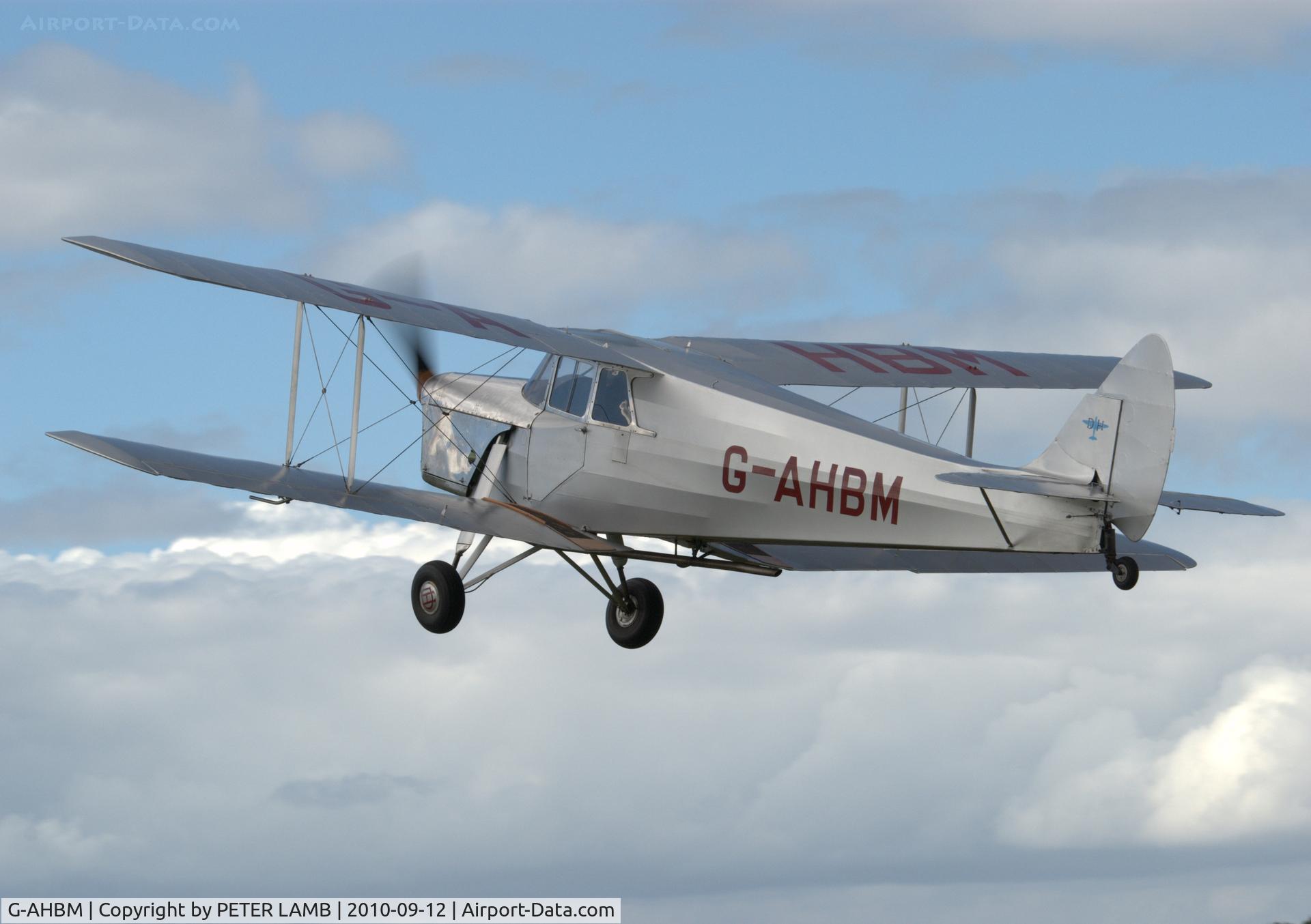 G-AHBM, 1935 De Havilland DH.87B Hornet Moth C/N 8126, TAKEN AT BREIGHTON E.YORKS