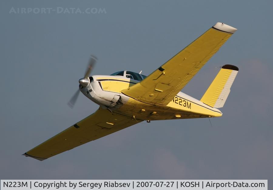 N223M, 1960 Beech M35 Bonanza C/N D-6524, EAA AirVenture 2007