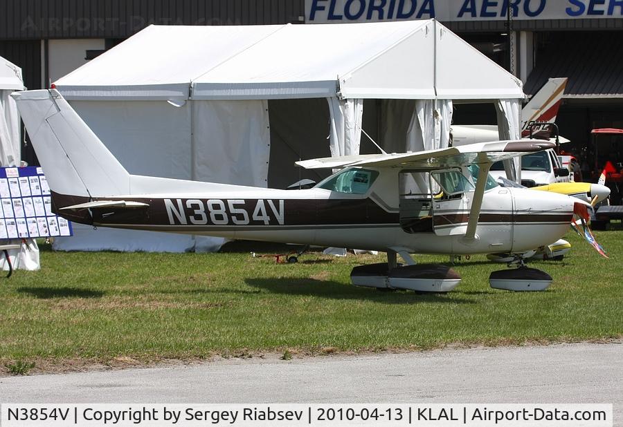 N3854V, 1975 Cessna 150M C/N 15076636, Sun-n-fun 2010