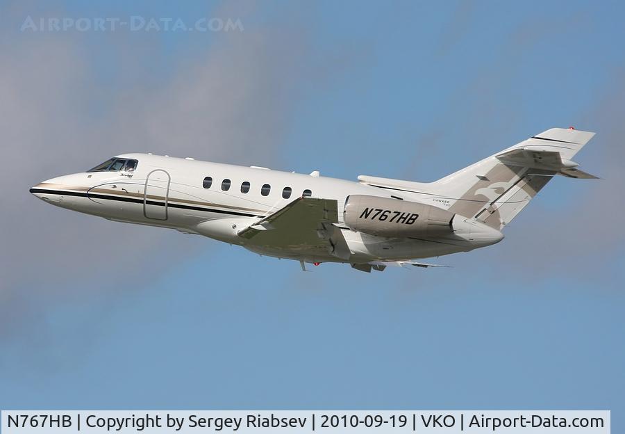 N767HB, 2010 Hawker Beechcraft 750 C/N HB-67, Vnukovo