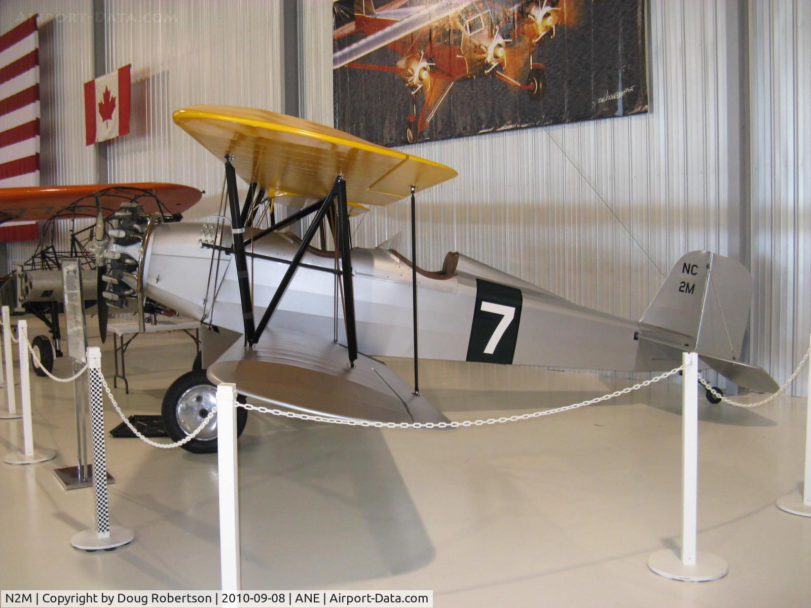 N2M, 1929 Alliance Aircraft Argo C/N 108, 1929 Alliance Aircraft A-1 ARGO, Alliance Hess WARRIOR 7 cylinder radial 125 Hp, Sole airworthy survivor of 20 built! Standard class. At Golden Wings Museum.