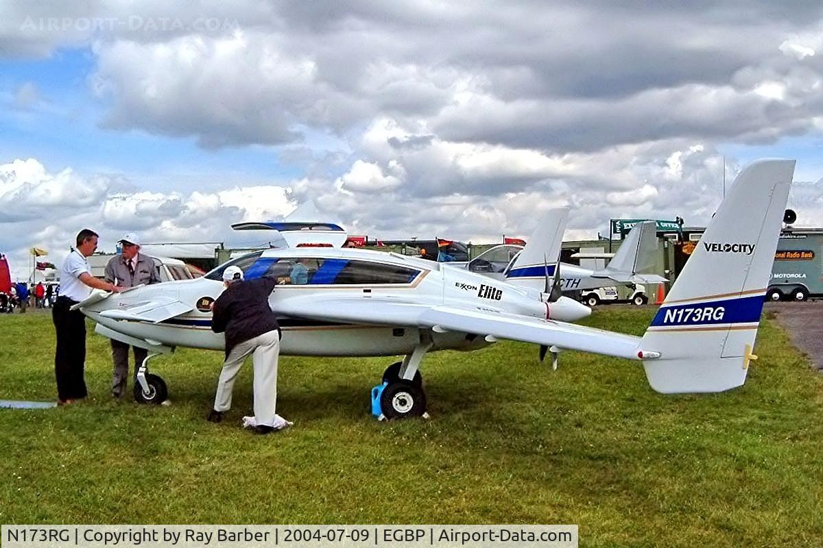 N173RG, 2002 Velocity Velocity 173 RG C/N 3RE052, Velocity 173RG [3RE-052] Kemble~G 09/07/2004.