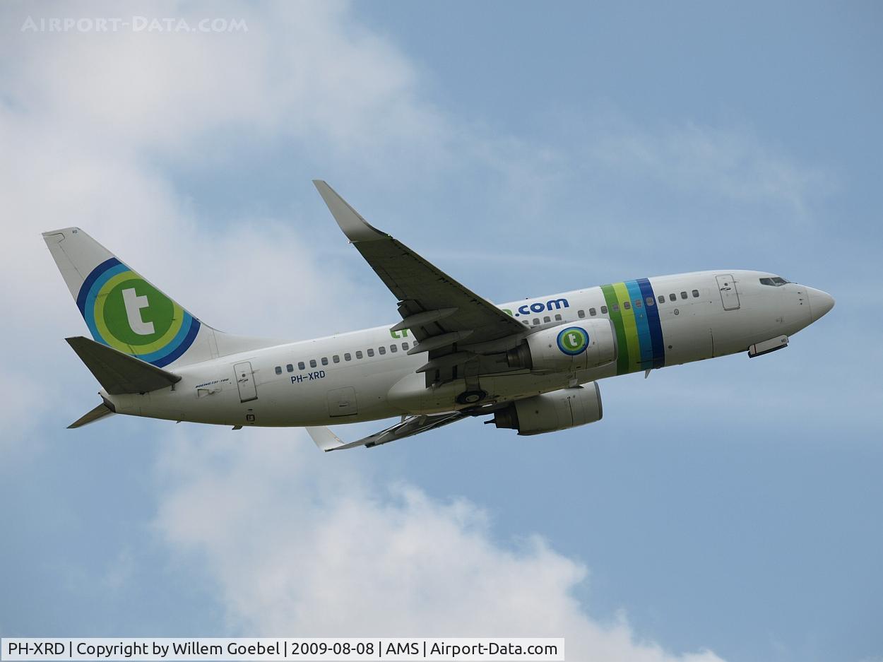 PH-XRD, 2003 Boeing 737-7K2 C/N 30659, Take off of the  