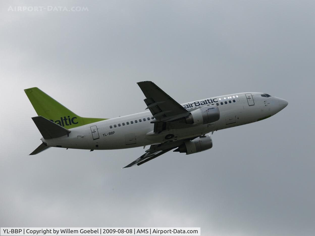YL-BBP, 1992 Boeing 737-522 C/N 26688, Take off of the  