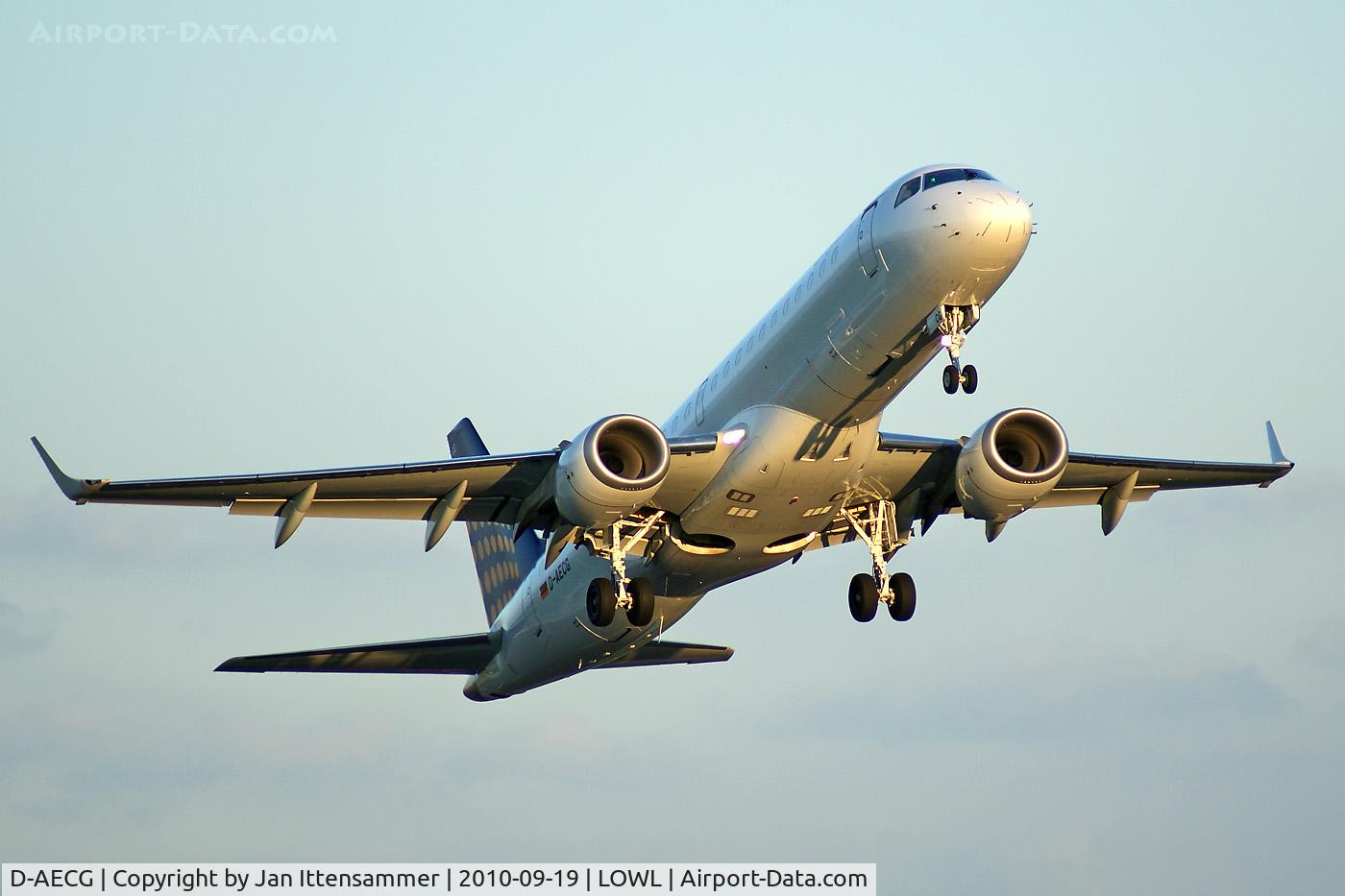 D-AECG, 2010 Embraer 190LR (ERJ-190-100LR) C/N 19000368, .