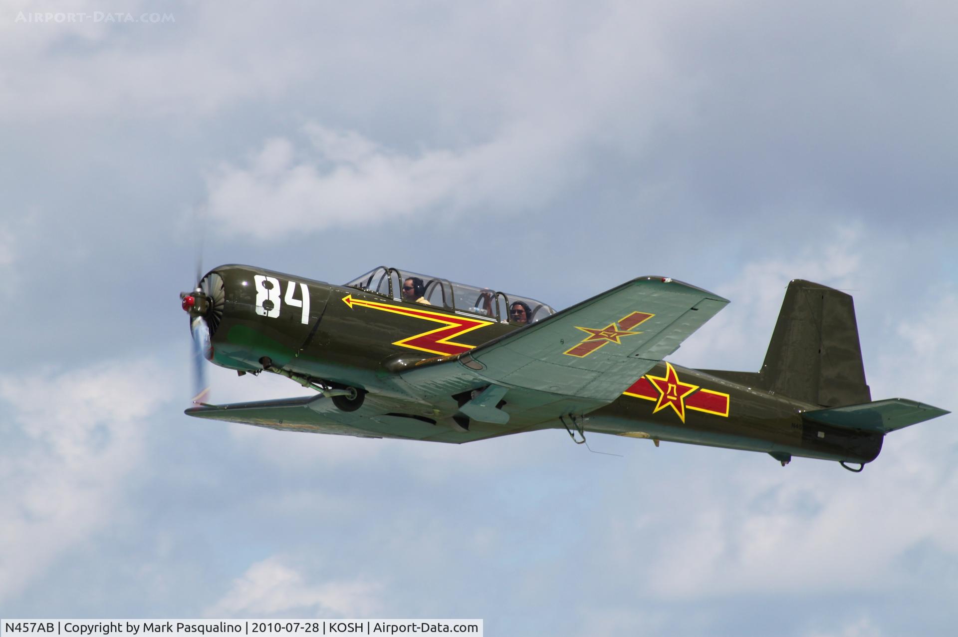 N457AB, 1971 Nanchang CJ-6 C/N 1232004, Nanchang CJ-6