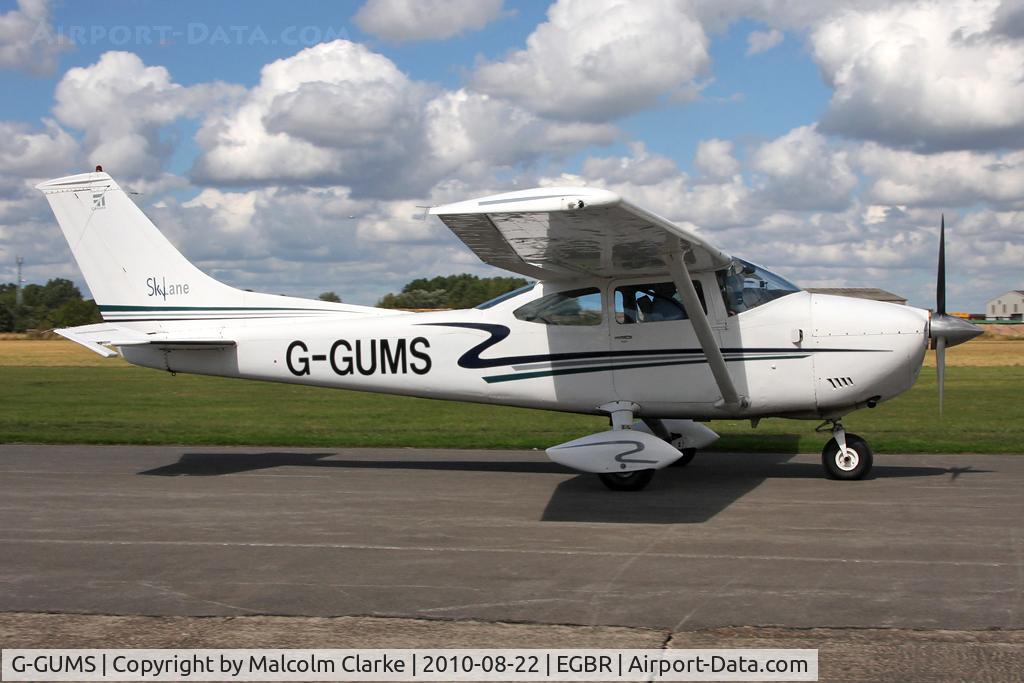 G-GUMS, 1973 Cessna 182P Skylane C/N 182-61643, Cessna 182P at Breighton's Summer Madness & All Comers Fly-In in August 2010.
