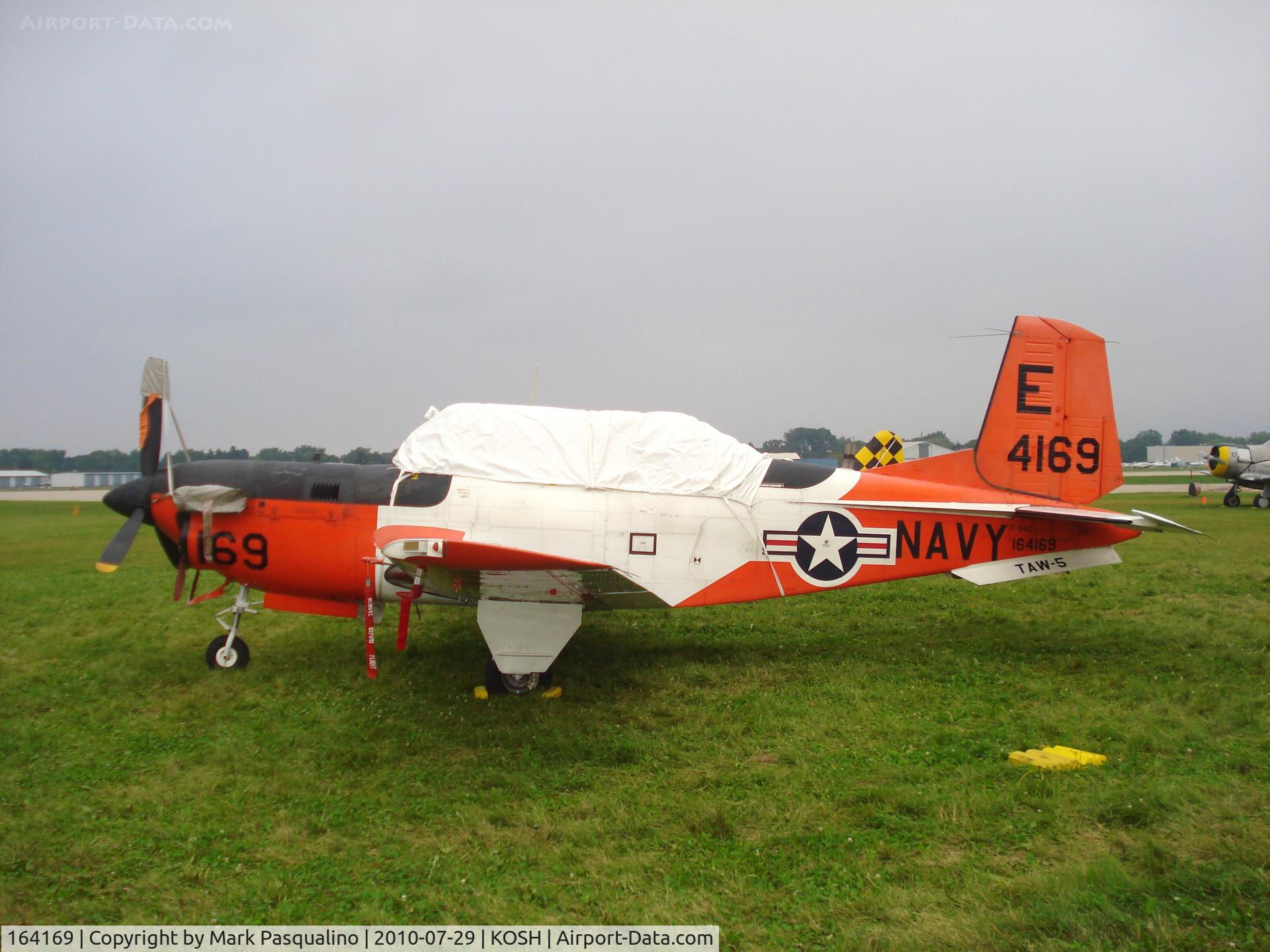 164169, Beech T-34C Turbo Mentor C/N GL-349, Beech T-34C