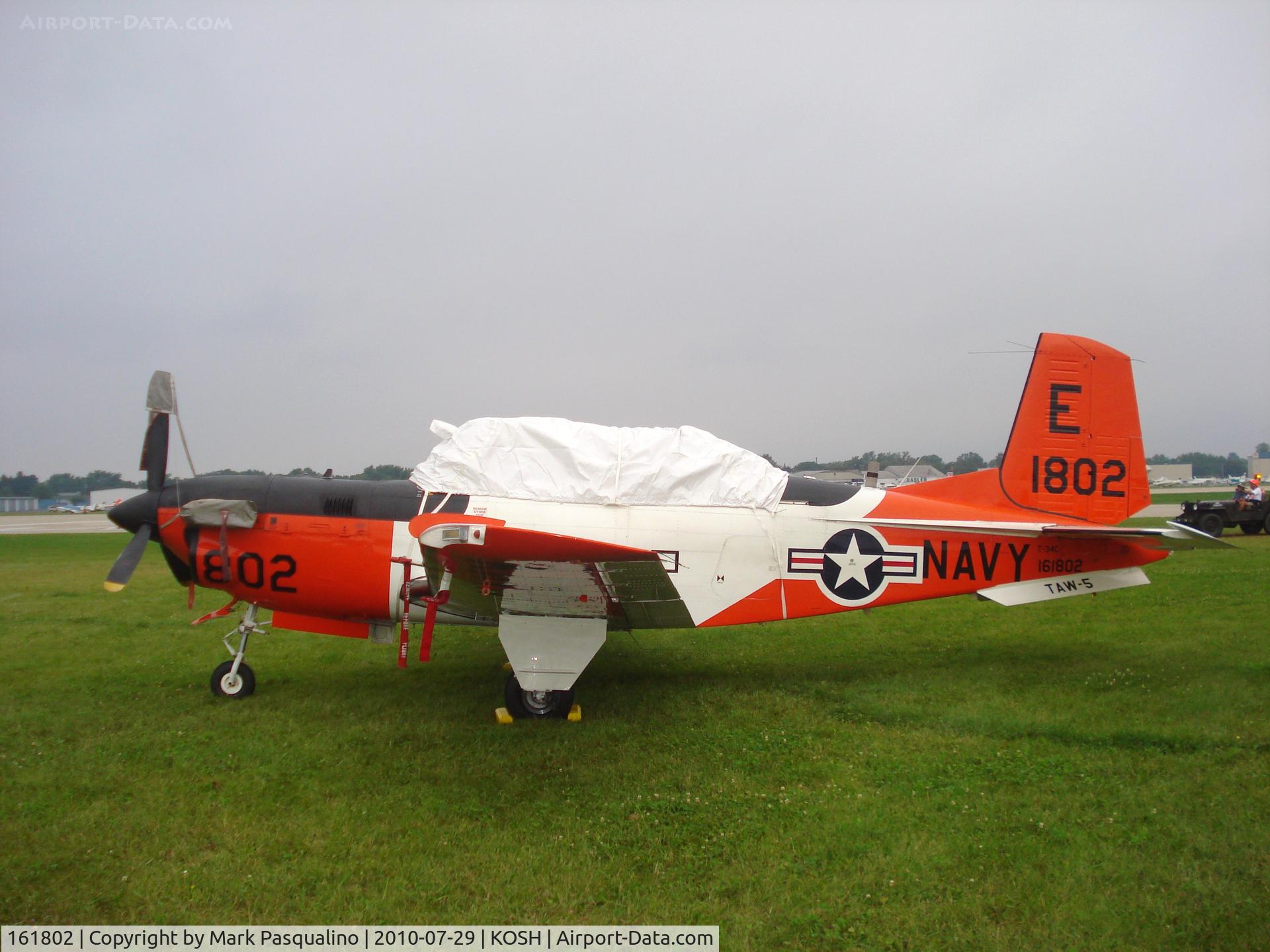 161802, Beech T-34C Turbo Mentor C/N GL-197, Beech T-34C