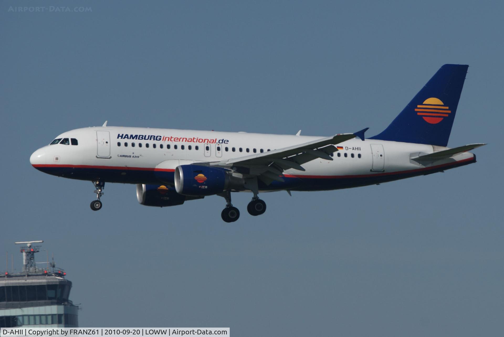 D-AHII, 2008 Airbus A319-111 C/N 3403, Hamburg International
