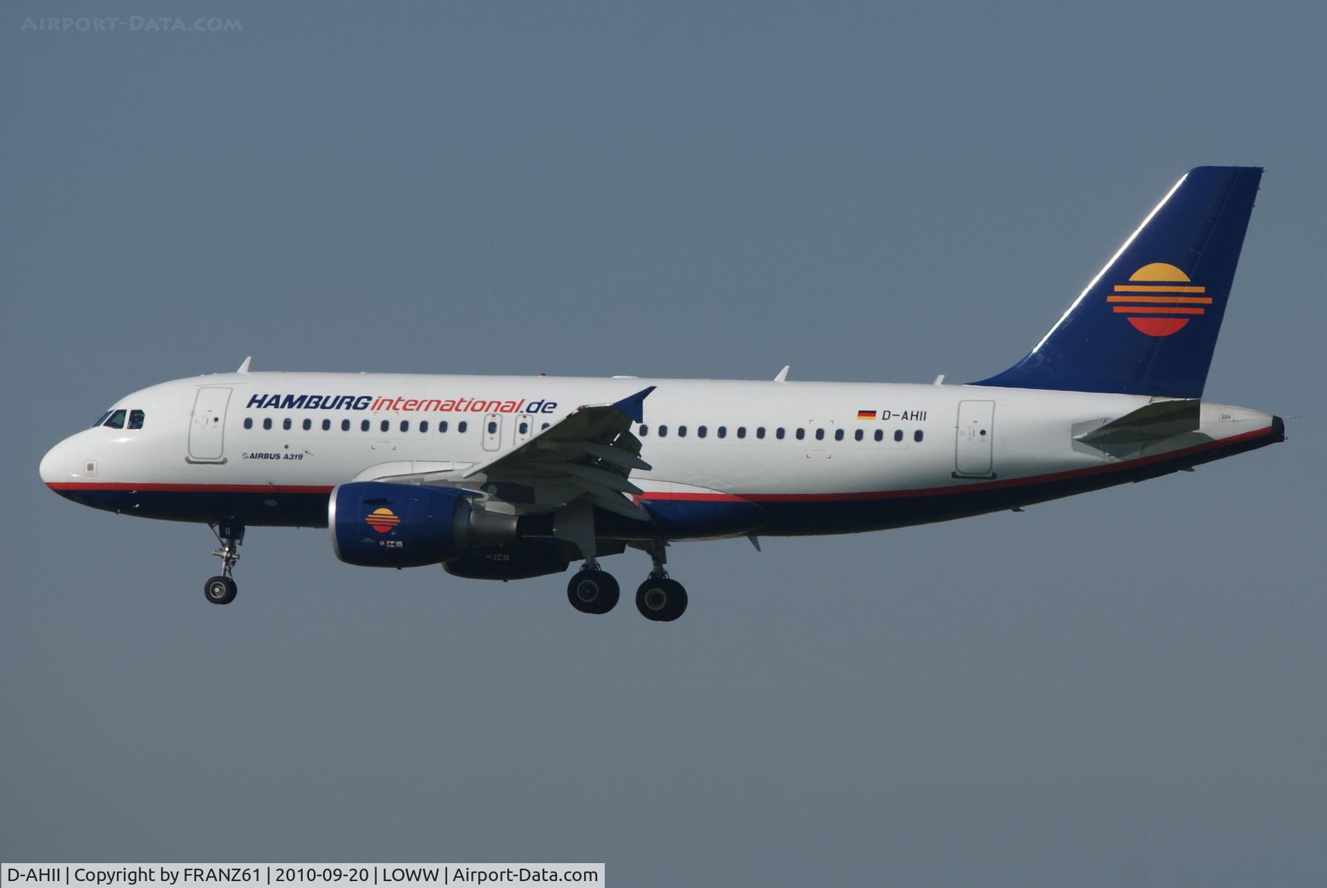 D-AHII, 2008 Airbus A319-111 C/N 3403, Hamburg International