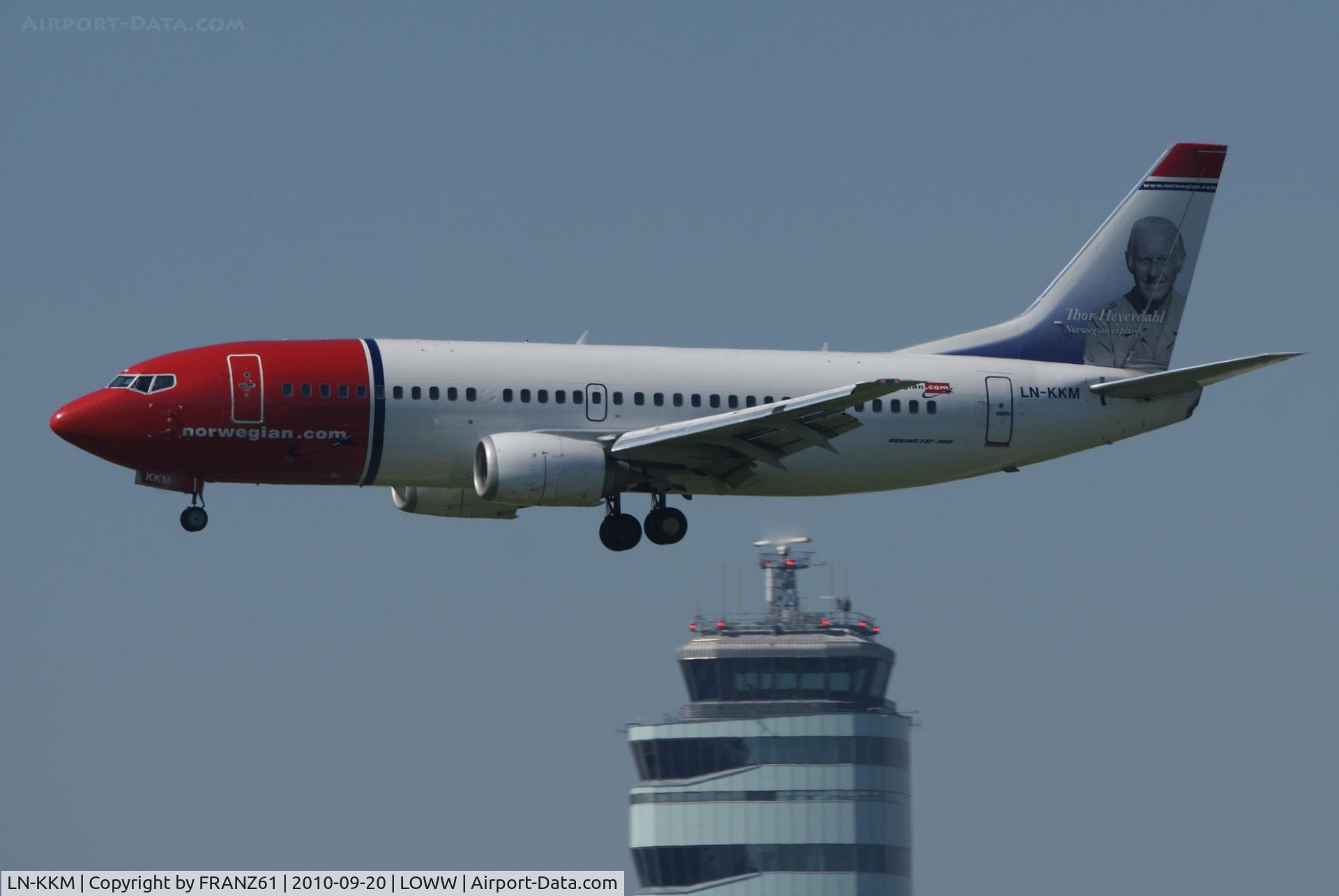 LN-KKM, 1990 Boeing 737-3Y0 C/N 24676, Norwegian Air Shuttle
