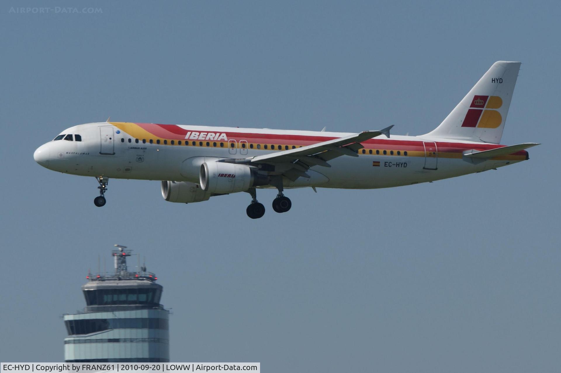 EC-HYD, 2000 Airbus A320-214 C/N 1288, Iberia