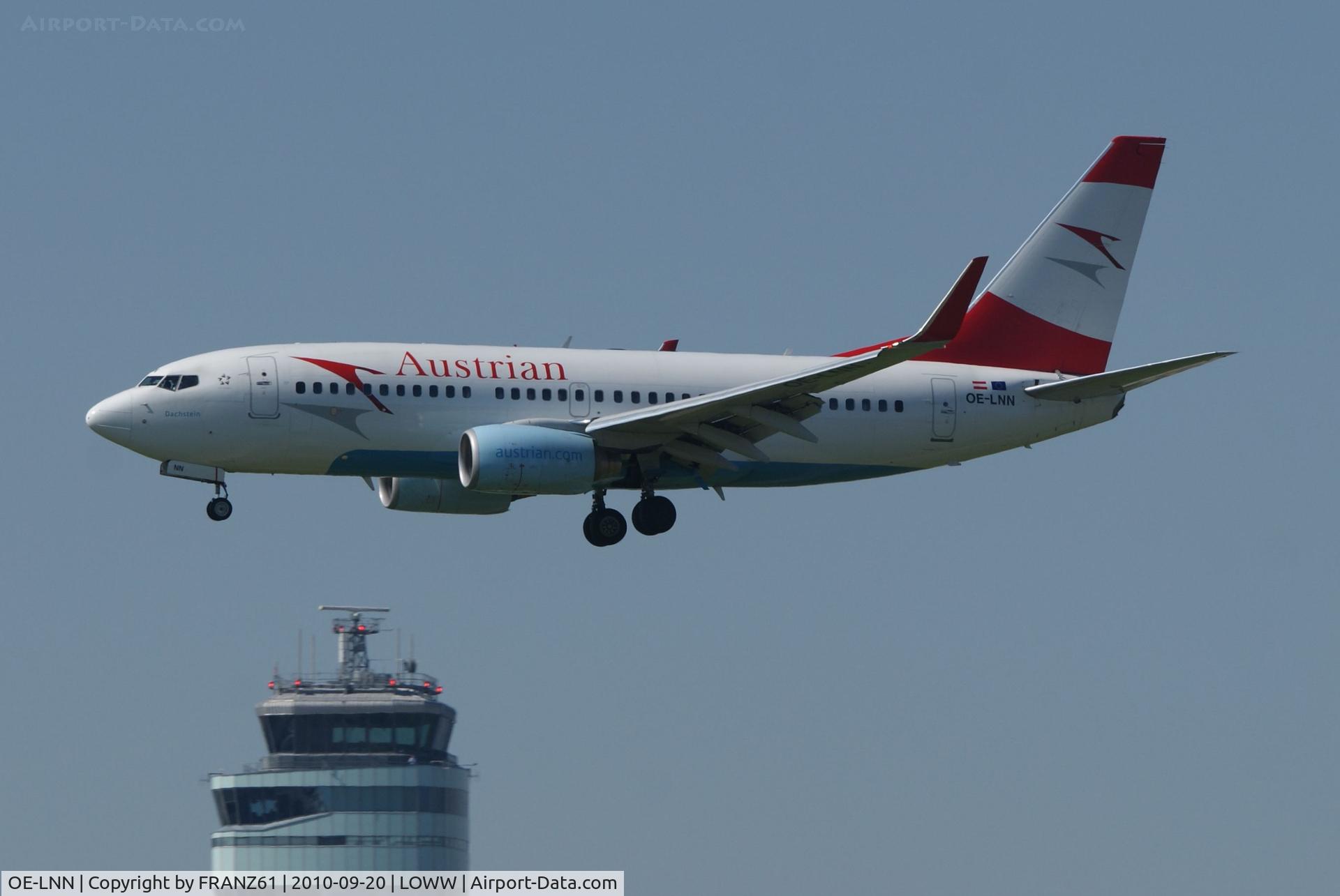 OE-LNN, 2000 Boeing 737-7Z9 C/N 30418, Austrian Airlines
