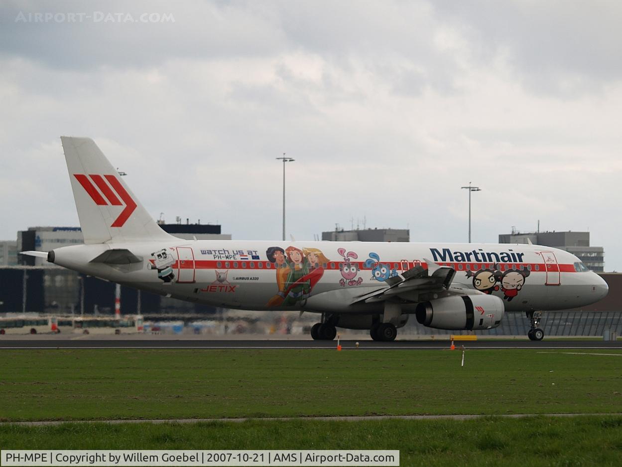 PH-MPE, 2003 Airbus A320-232 C/N 1945, Arrival on Amsterdam airport