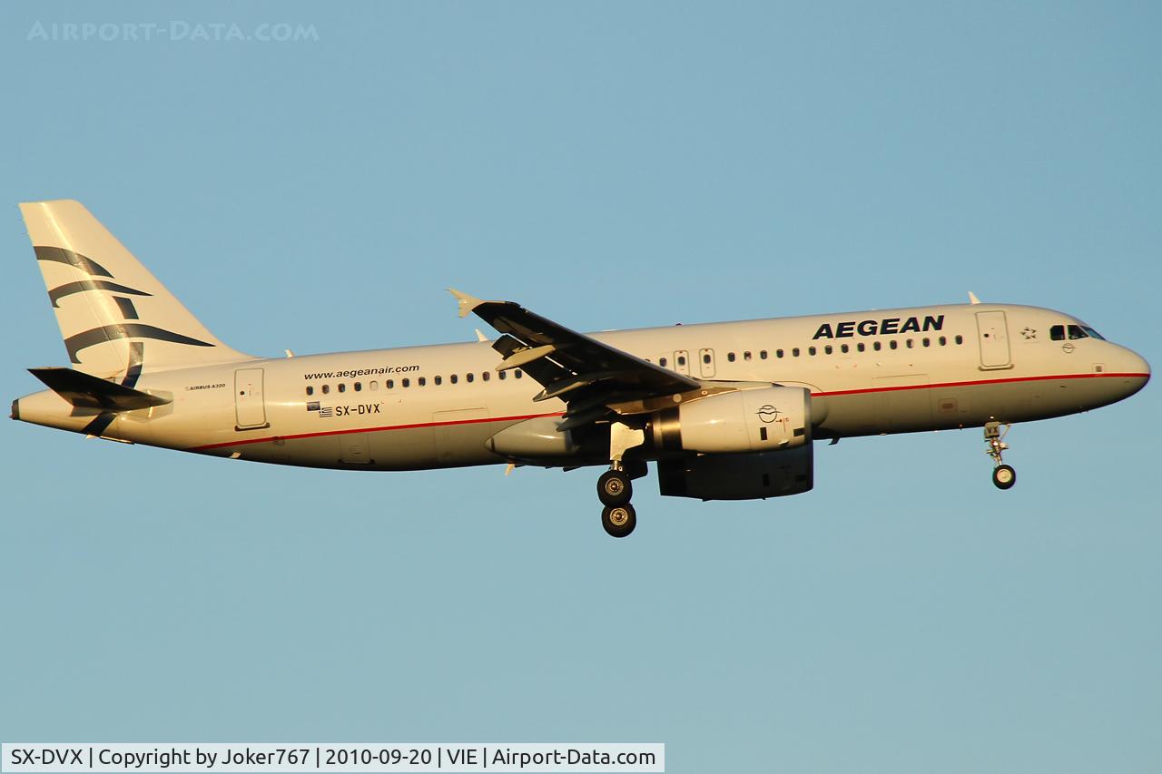 SX-DVX, 2009 Airbus A320-232 C/N 3829, Aegean Airlines