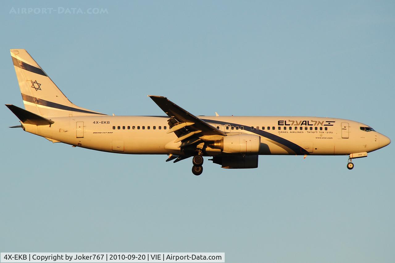 4X-EKB, 1999 Boeing 737-858 C/N 29958, El Al
