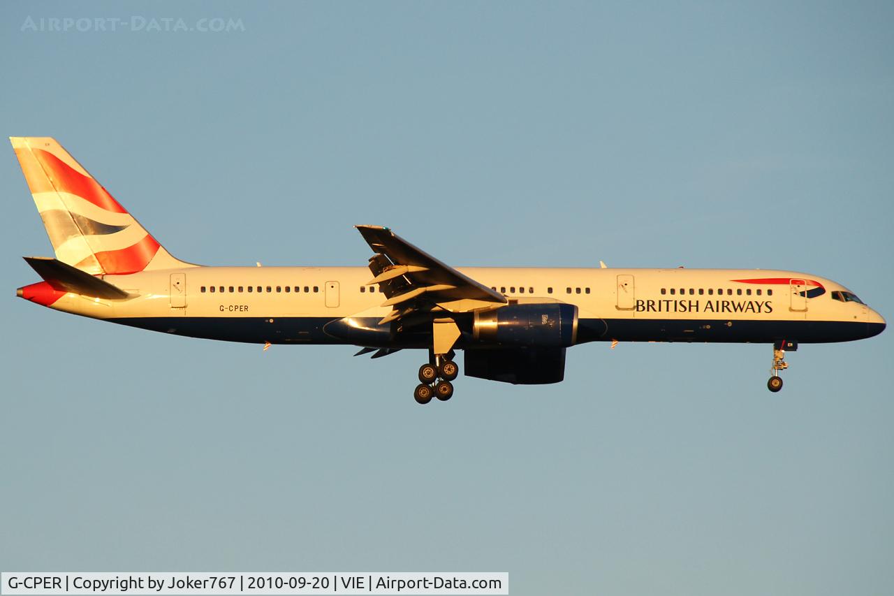 G-CPER, 1997 Boeing 757-236 C/N 29113, British Airways