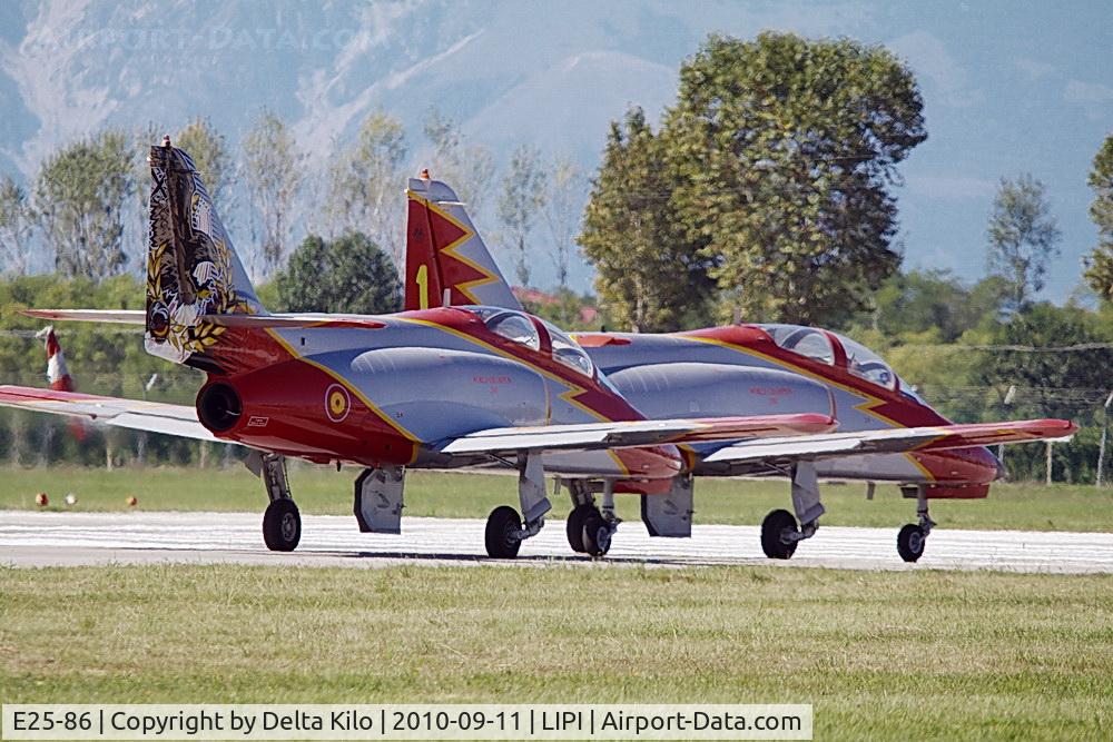 E25-86, CASA C-101EB Aviojet C/N EB01-86-097, Spain Air Force