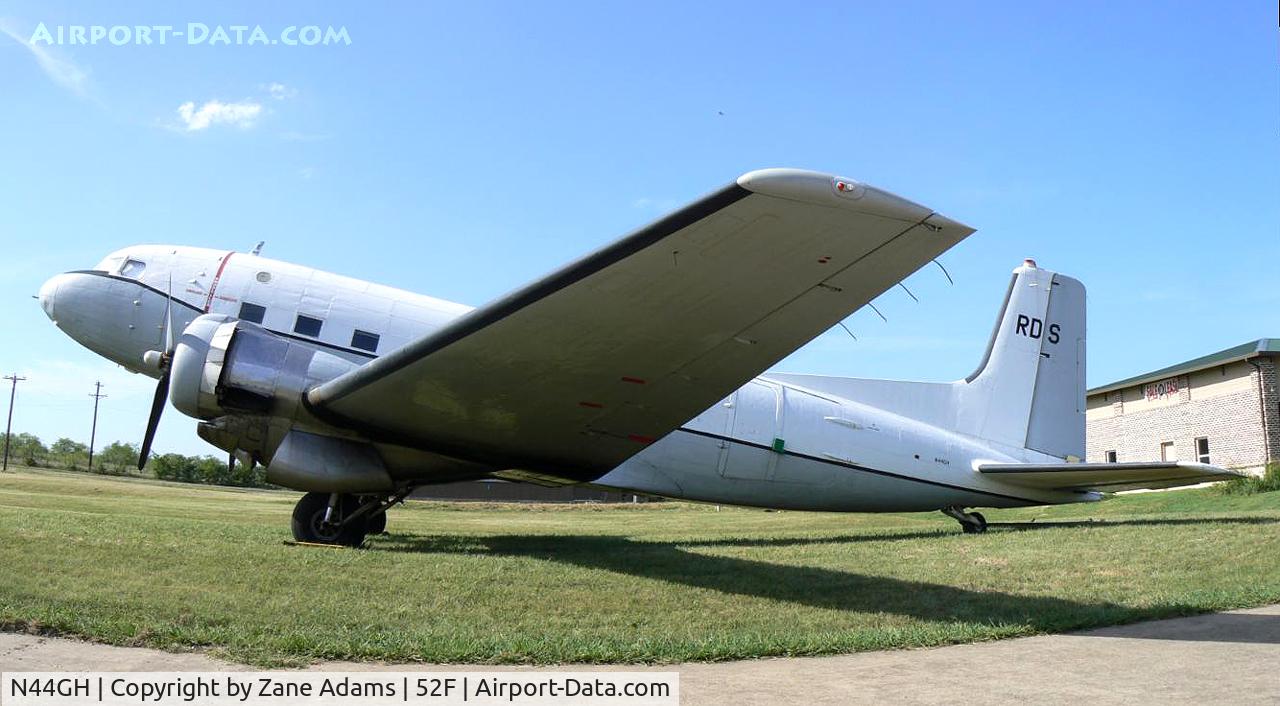 N44GH, 1952 Douglas Super R4D-8 C/N 43393, At North West Regional Airport