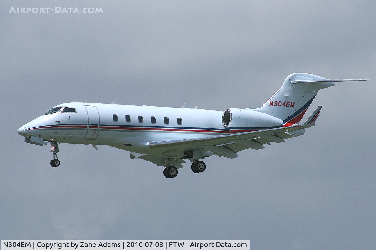 N304EM, 2005 Bombardier Challenger 300 (BD-100-1A10) C/N 20077, At Meacham Field - Fort Worth, TX