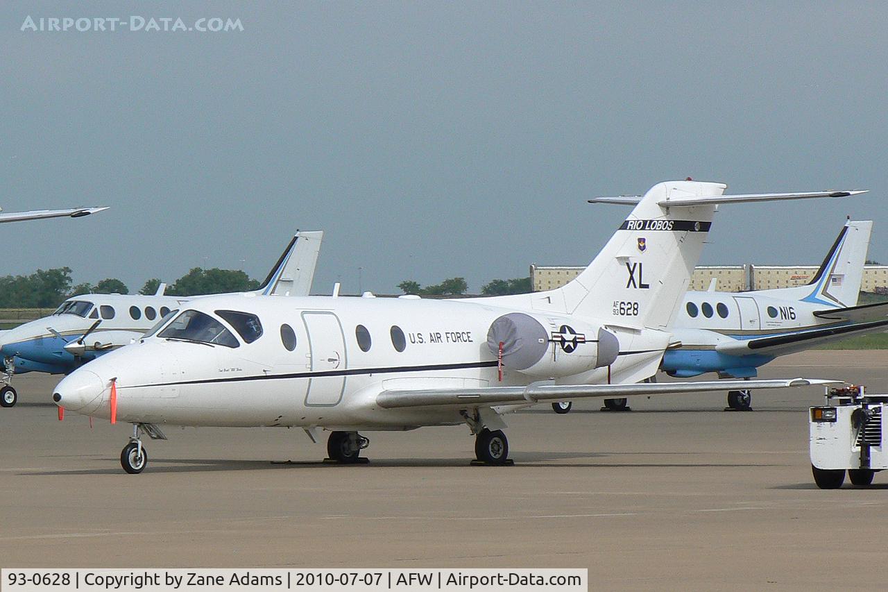93-0628, 1993 Beechcraft T-1A Jayhawk C/N TT-85, At Alliance Airport, Fort Worth, TX