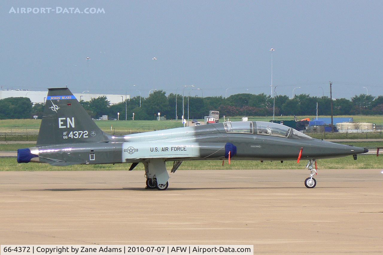 66-4372, Northrop T-38A Talon C/N T.6003, At Alliance Airport, Fort Worth, TX