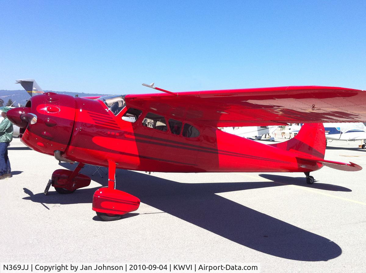 N369JJ, 1950 Cessna 195A C/N 7510, Best Cessna - 2010 Watsonvile Air Show & Fly-In
1950 Cessna 195