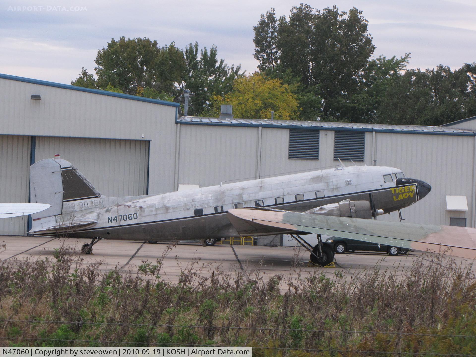 N47060, 1943 Douglas C-47A Skytrain C/N 19066, At Basler Turbo conversions at KOSH