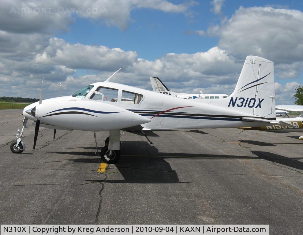 N310X, 1958 Cessna 310B C/N 35637, Cessna 310B on the line.