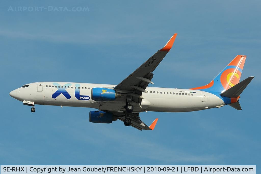 SE-RHX, 1999 Boeing 737-86N C/N 28592, XLF/SE 290
BOD/SANTORIN